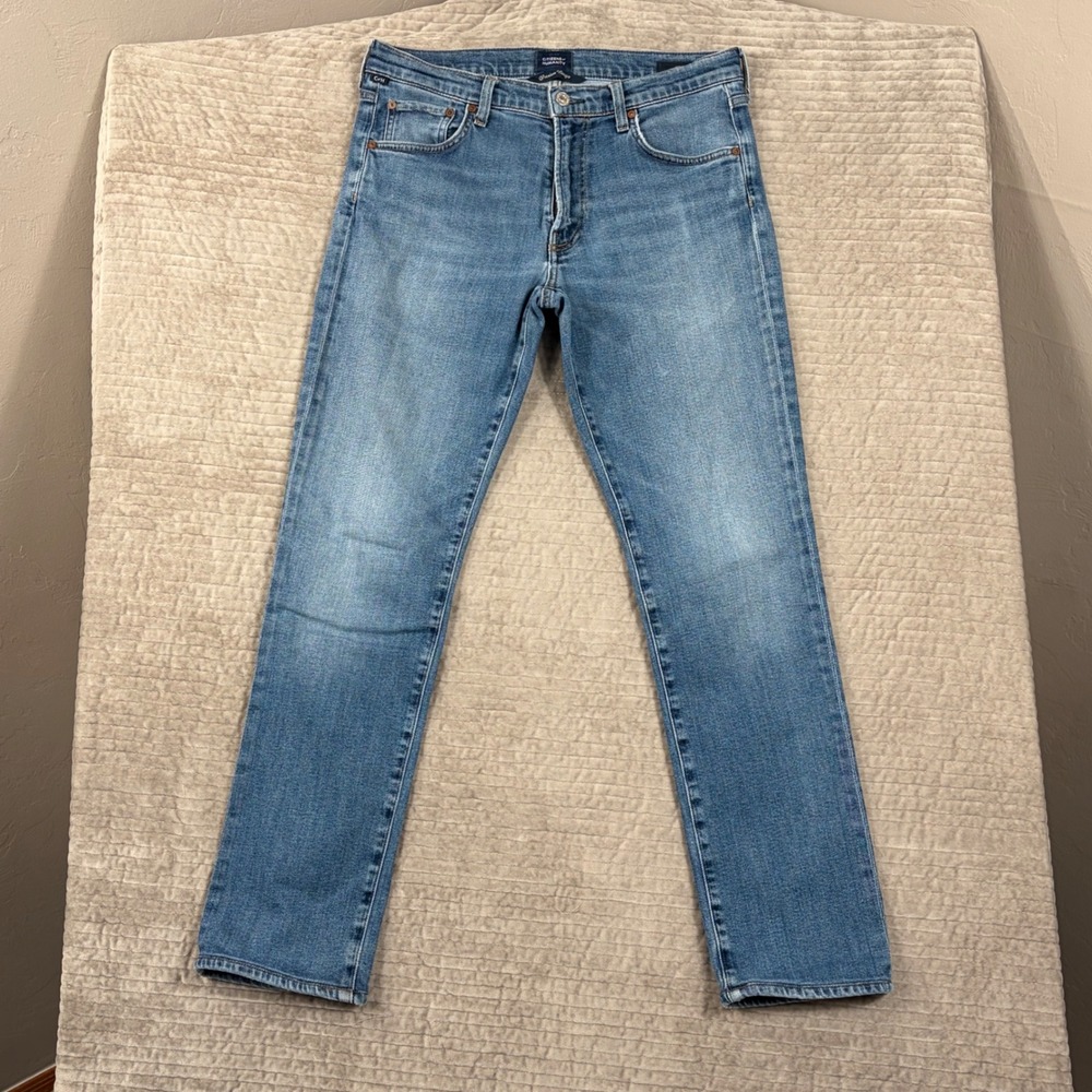 Citizens of Humanity The Gage Slim Straight Leg Jeans Medium Wash Mens 31 x 30